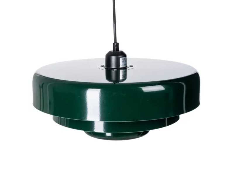Lacquered steel ceiling lamp - AD GREEN