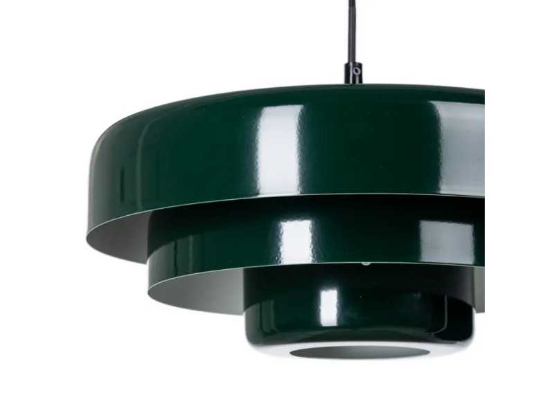 Lacquered steel ceiling lamp - AD GREEN