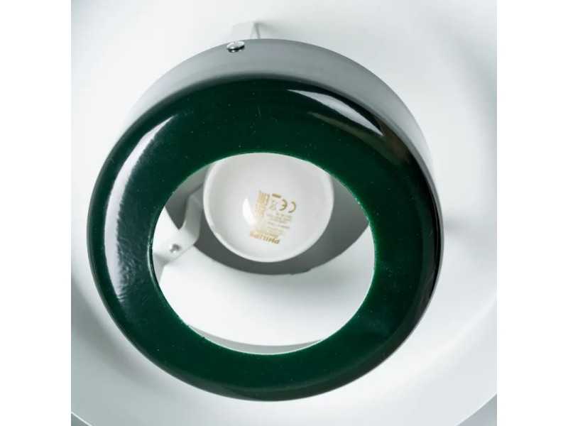 Lacquered steel ceiling lamp - AD GREEN