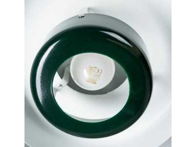 Lacquered steel ceiling lamp - AD GREEN
