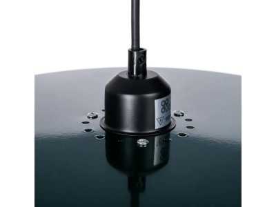 Lacquered steel ceiling lamp - AD GREEN