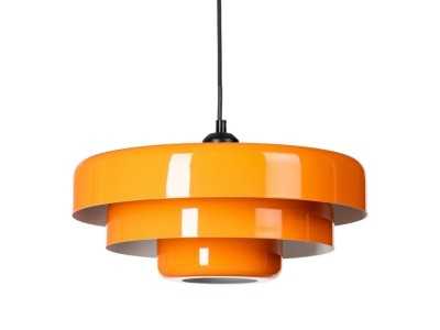 Plafonnier en acier laqué - AD ORANGE