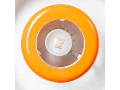 Lacquered steel ceiling lamp - AD ORANGE