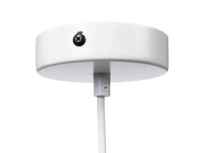 Plafonnier en acier laqué et verre - AE BLANCO