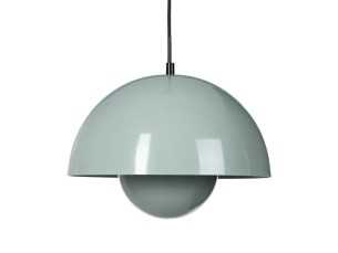 Ceiling lamp in lacquered steel and glass - AE VERDE