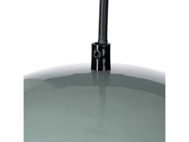 Ceiling lamp in lacquered steel and glass - AE VERDE