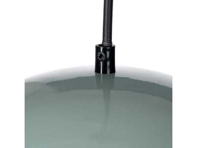 Plafonnier en acier laqué et verre - AE VERDE