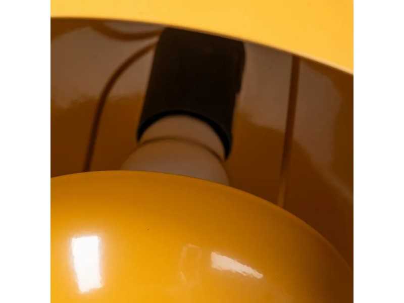 Plafonnier en acier laqué et verre - AE NARANJA