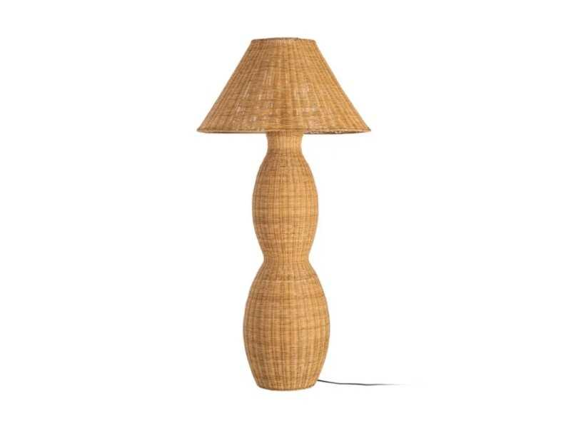 Lampadaire en rotin - FORMENTERA 1