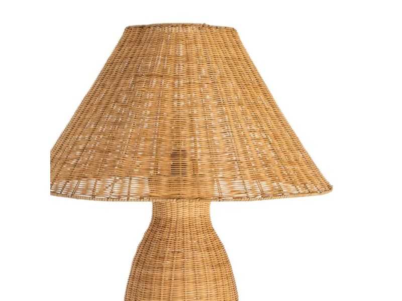 Lampadaire en rotin - FORMENTERA 1