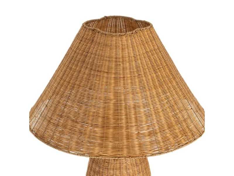 Floor lamp made of rattan - FORMENTERA 1