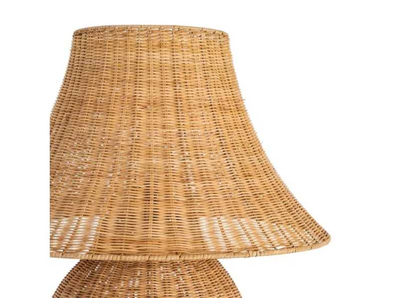 Floor lamp made of rattan - FORMENTERA 2