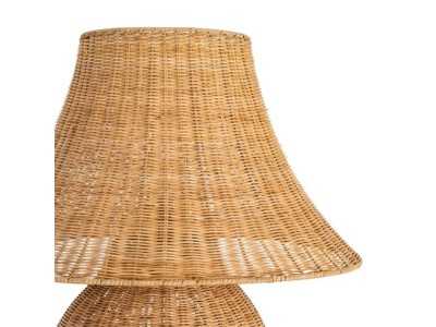 Floor lamp made of rattan - FORMENTERA 2