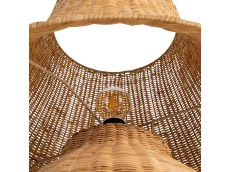 Floor lamp made of rattan - FORMENTERA 2