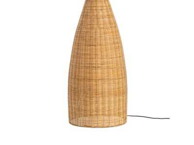 Lámpara de pie fabricada en ratán - FORMENTERA 3 Lámpara de pie fabricada en ratán - FORMENTERA 3