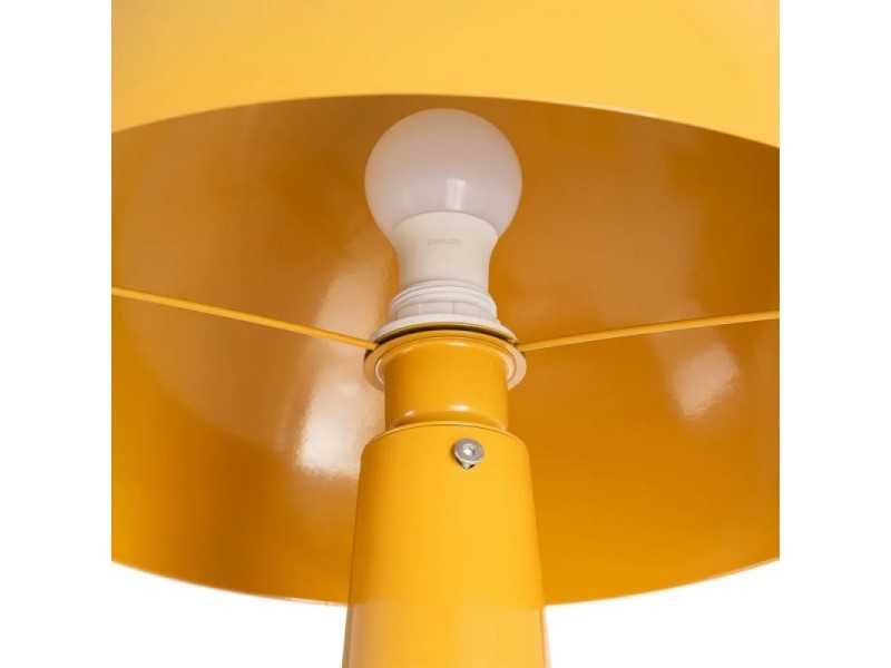 Floor lamp in lacquered steel - FACTORY MOSTAZA