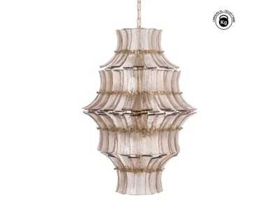 Steel and glass ceiling lamp - SPIDER