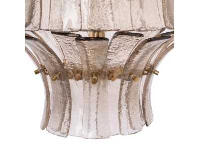 Steel and glass ceiling lamp - SPIDER