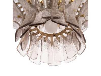 Steel and glass ceiling lamp - SPIDER