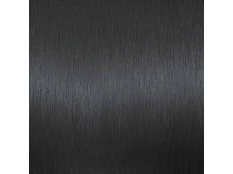 Perchero de acero inoxidable negro, madera,piel genuina y espejo - AABET B