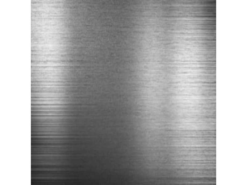 Chiffonier with mirror, wood, stainless steel, leather and glass - AABET B