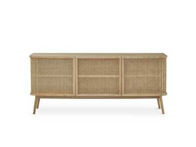 3-door sideboard in oak wood - ARCILA NATURAL