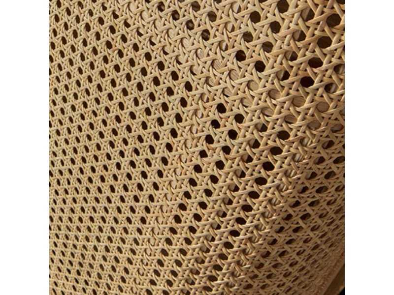 Vitrina de 2 puertas y hueco central en madera de roble - ARCILA NEGRO