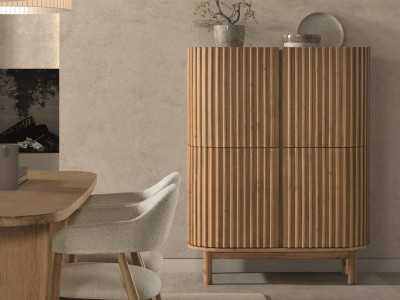 Meuble pour vaisselle, verrerie, meuble bar en bois - ÍTACA Meuble pour vaisselle, verrerie, meuble bar en bois - ÍTACA