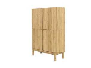 Meuble pour vaisselle, verrerie, meuble bar en bois - ÍTACA 2