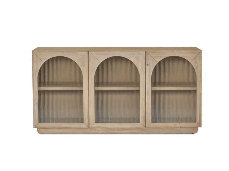Solid wood sideboard with doors - ANAAN