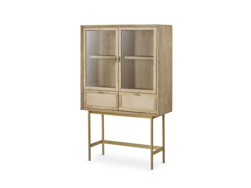 Mueble vajillero con cajones de madera maciza - MAÓ