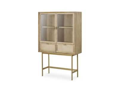 Wooden cabinet for crockery, glassware and bar accessories - MAÓ