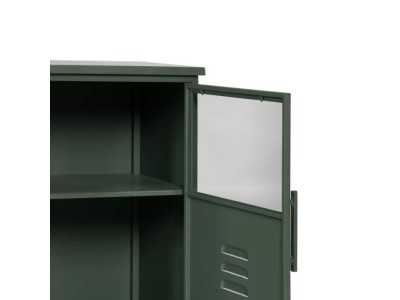 Metal sideboard with doors and glass - RETRO Metal sideboard with doors and glass - RETRO