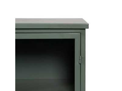 Metal sideboard with doors and glass - RETRO Metal sideboard with doors and glass - RETRO