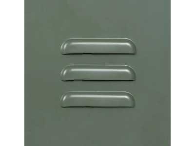 Mueble auxiliar de metal con puertas y cristal - RETRO Mueble auxiliar de metal con puertas y cristal - RETRO