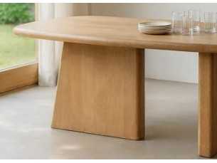 Mesa fija de madera maciza - AREZZO 2