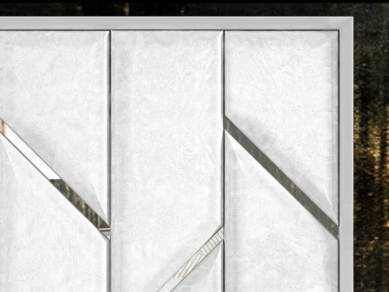 Tête de lit rembourrée et laquée au design moderne - ALIZÉE