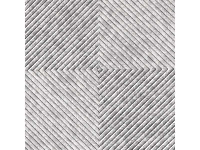 Mesita de noche lacada de 2 cajones con base de acero lacado - ZOÉ