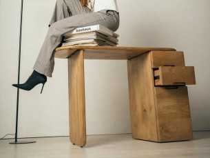 Bureau en bois massif - THIERRY