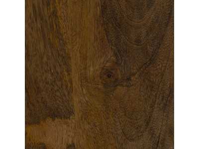 Escritorio de madera maciza y patas de hierro lacado - LOUIS