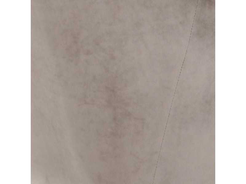 Sillón de diseño tapizado en terciopelo beige - AALST BEIGE