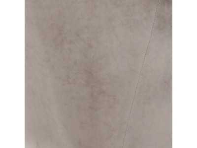 Fauteuil design tapissé de velours beige - AALST BEIGE