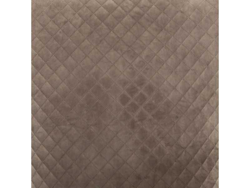 Sillón de diseño tapizado en terciopelo beige - AALST BEIGE