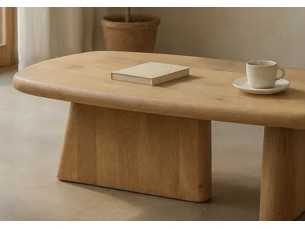 Mesa de centro de madera maciza - AREZZO 2