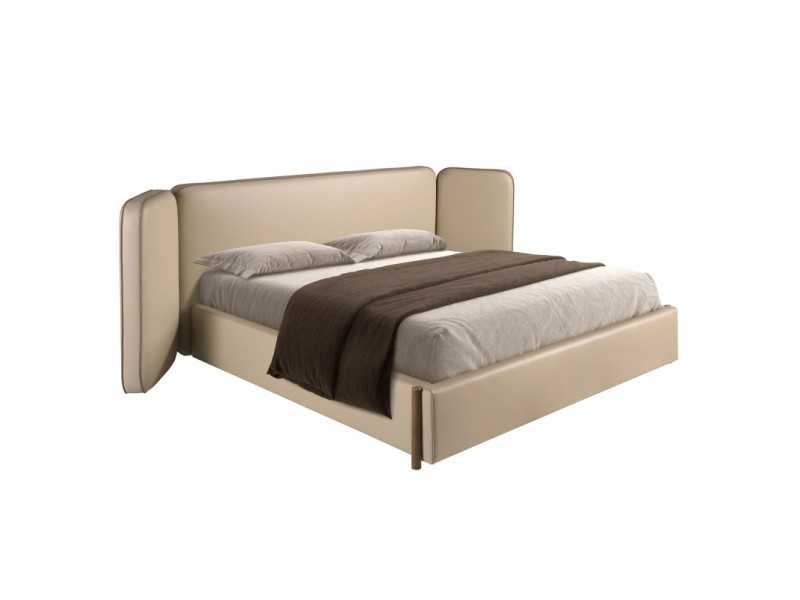 Complete upholstered bed with a modern design - ABA