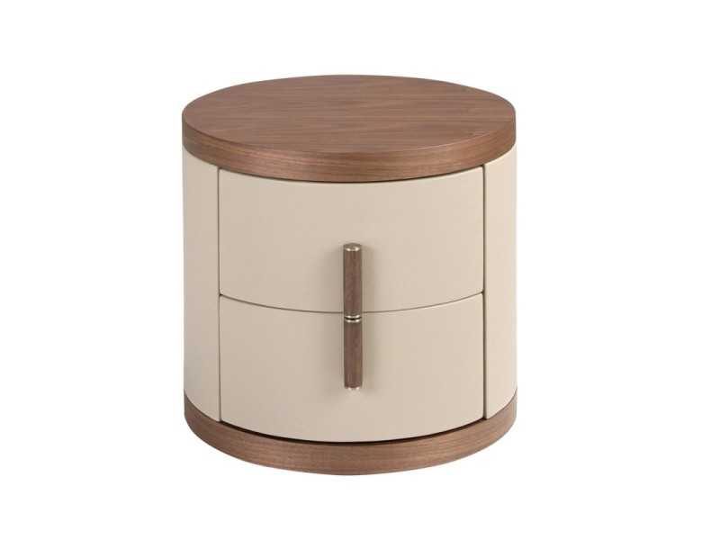 Table de chevet ronde au design moderne - ABA