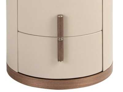 Modern design round bedside table - ABA
