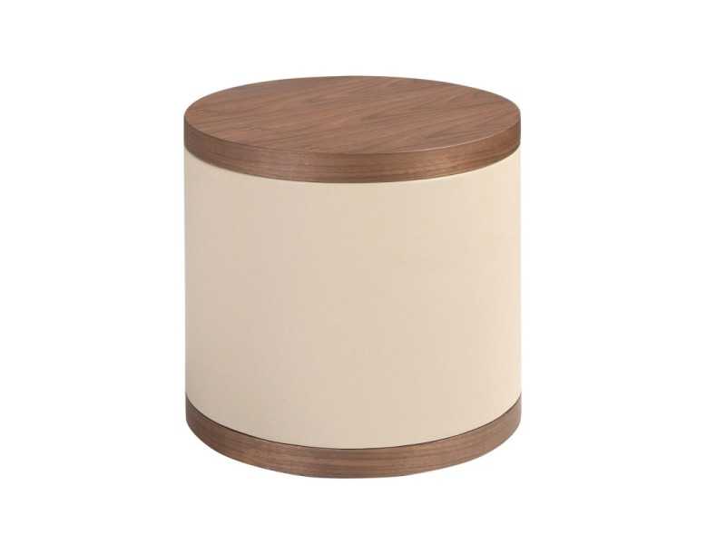 Table de chevet ronde au design moderne - ABA