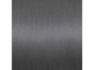 Bureau/coiffeuse design moderne, tapissé, en bois et acier inoxydable - ABA B