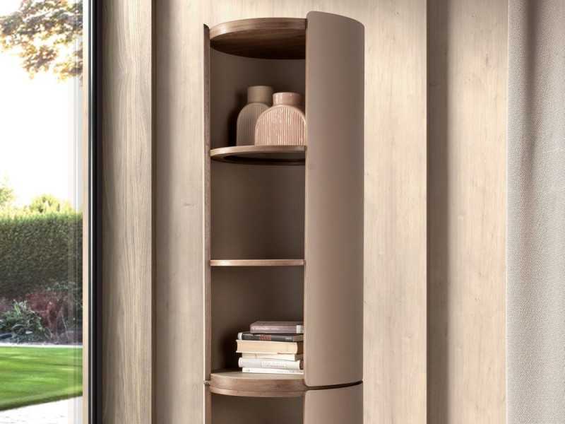 Étagère cylindrique au design moderne - ABA
